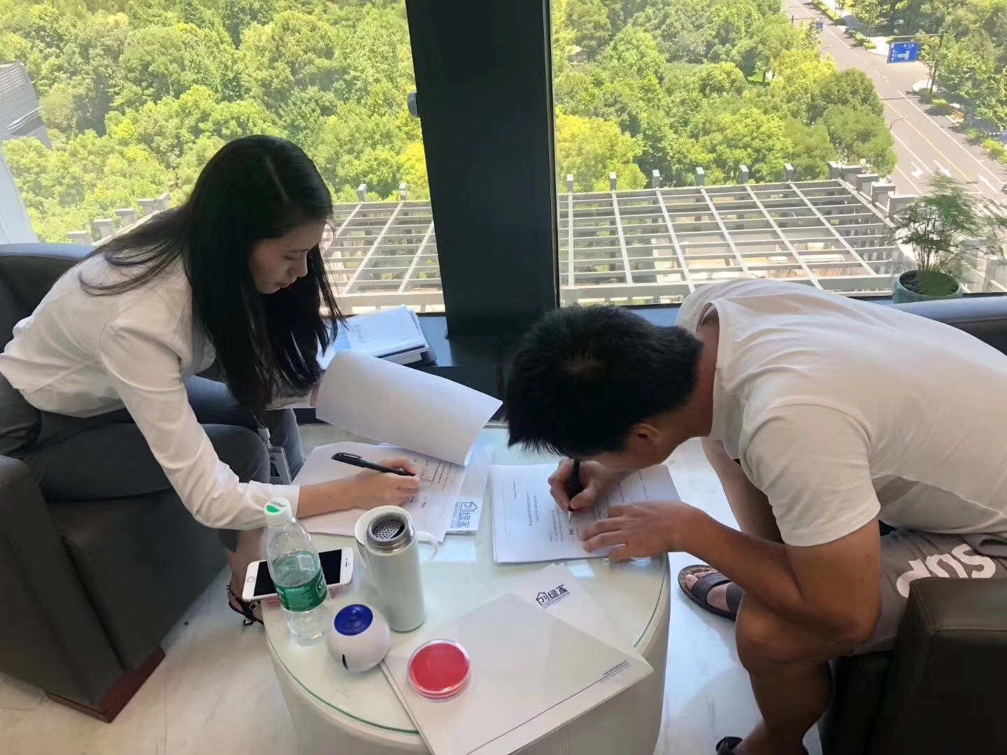 熱烈祝賀廖總簽約創(chuàng)綠家郴州市縣級(jí)代理！