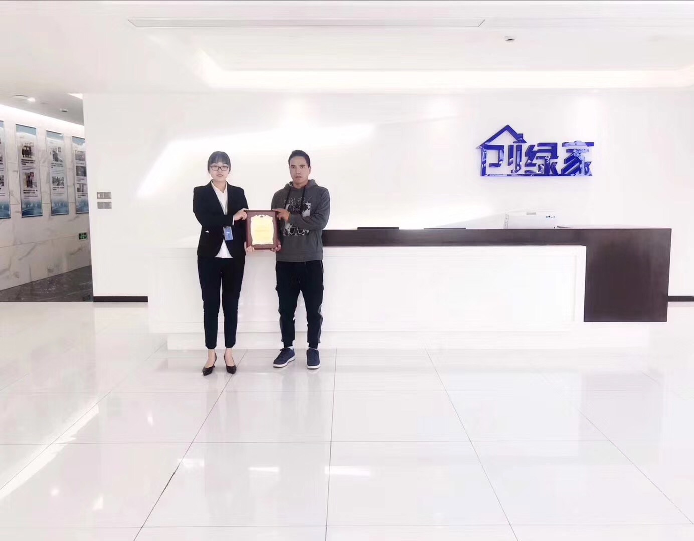 熱烈祝賀陳總簽約創(chuàng)綠家河南省縣級市代理！