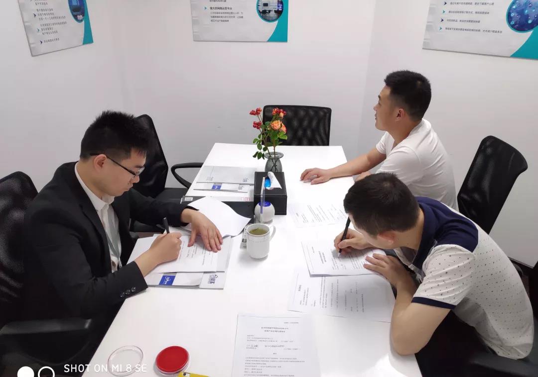 熱烈祝賀王總簽約創(chuàng)綠家江蘇省常州市區(qū)級代理！
