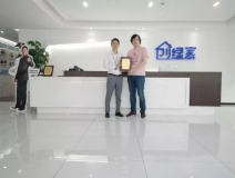 熱烈祝賀羅總簽約創(chuàng)綠家江蘇省南京市區(qū)級代理！