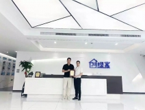 熱烈祝賀劉總簽約創(chuàng)綠家安康市區(qū)級代理！
