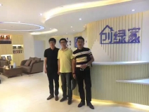 熱烈祝賀蘇州龔總、陸總成功加入創(chuàng)綠家！