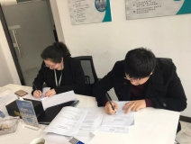 熱烈祝賀劉總、褚總簽約創(chuàng)綠家浙江省臺(tái)州市縣級(jí)代理！