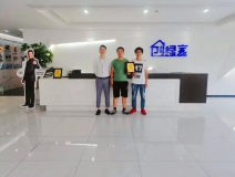 熱烈祝賀王總簽約創(chuàng)綠家上海市區(qū)級代理！