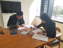 熱烈祝賀張總簽約創(chuàng)綠家江西省市級代理！