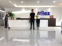 熱烈祝賀陳總簽約創(chuàng)綠家江蘇省南京市溧水縣區(qū)級代理！
