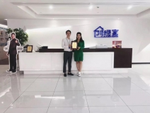 熱烈祝賀魏總簽約創(chuàng)綠家北京市區(qū)級代理！